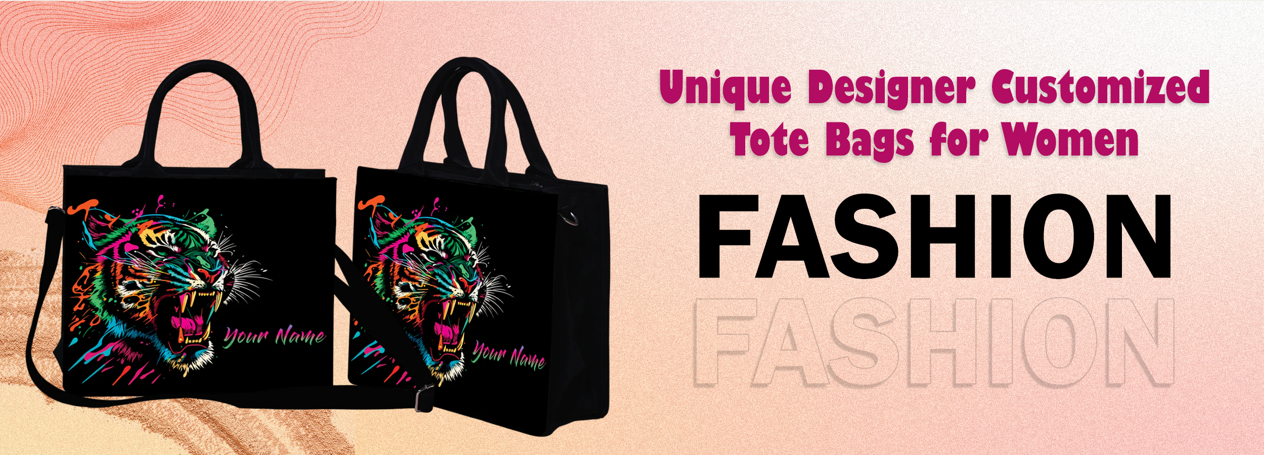 Customized Designer Tote bags