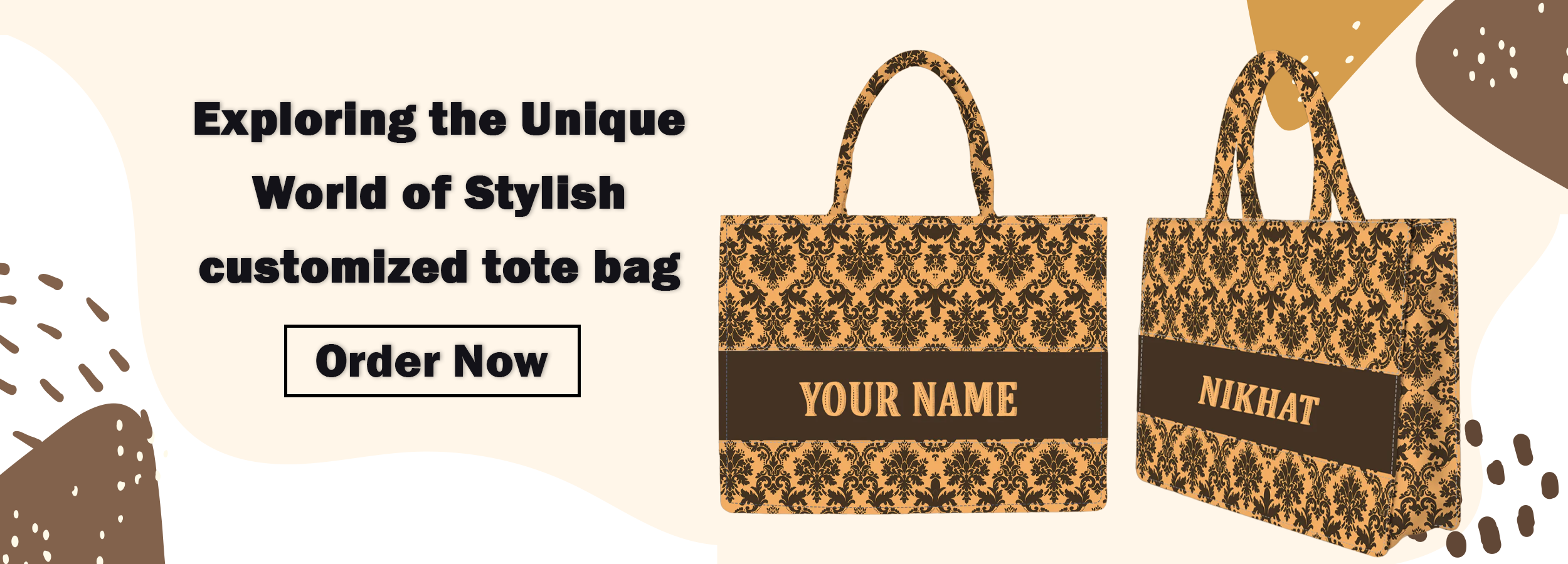Exploring the Unique World of Stylish customized tote bag