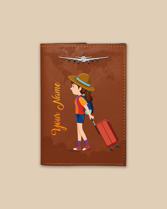 Customized Passport Cover -  Little Explorer