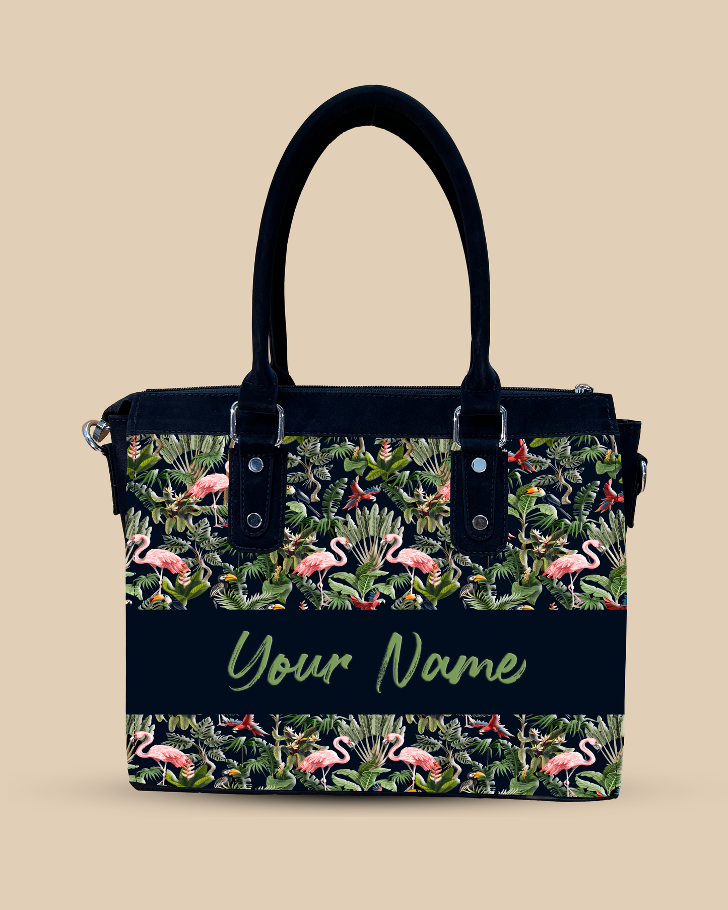 Aurelia  Flamingo And Colorful Parrot Designer Sling Bag for Everyday Use