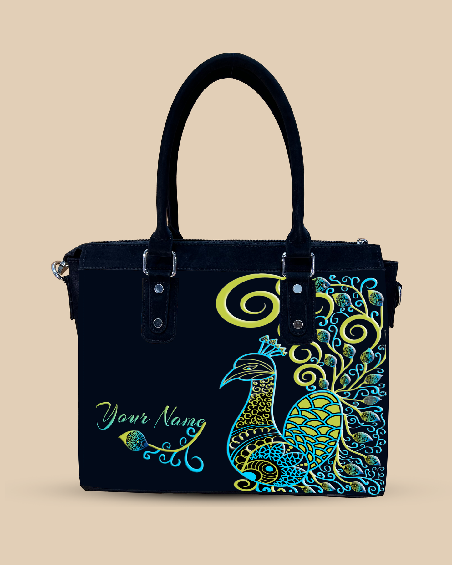 Aurelia mandala peacock Designer Sling Bag for Everyday Use