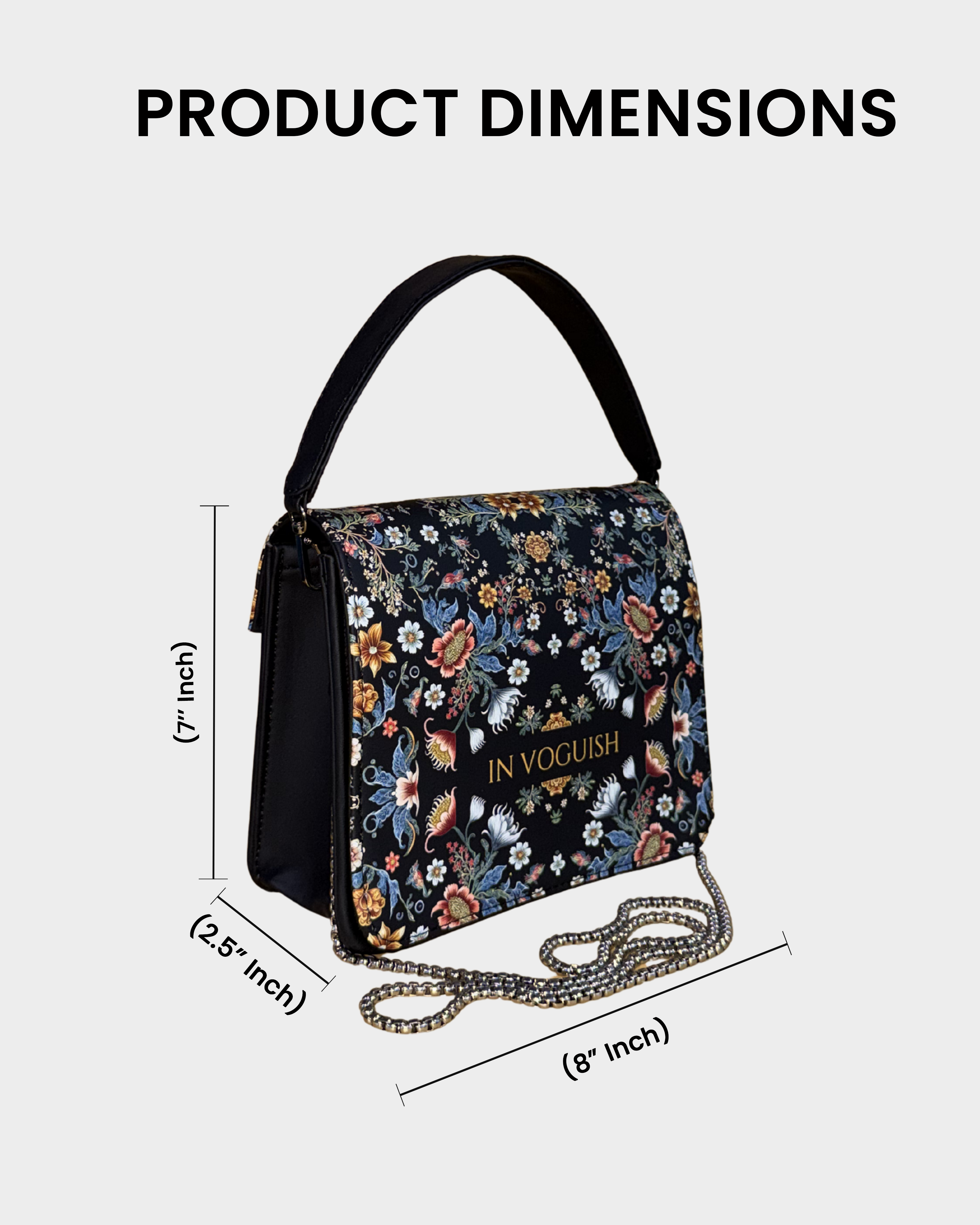 Lite Edition | IN VOGUISH SwitchStyle Customized Sling Bag – Interchangeable Flap