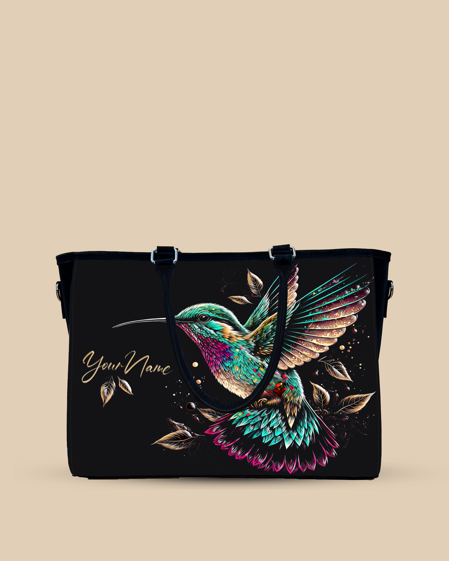 Beautiful Flying Sparrow Oversized Tote