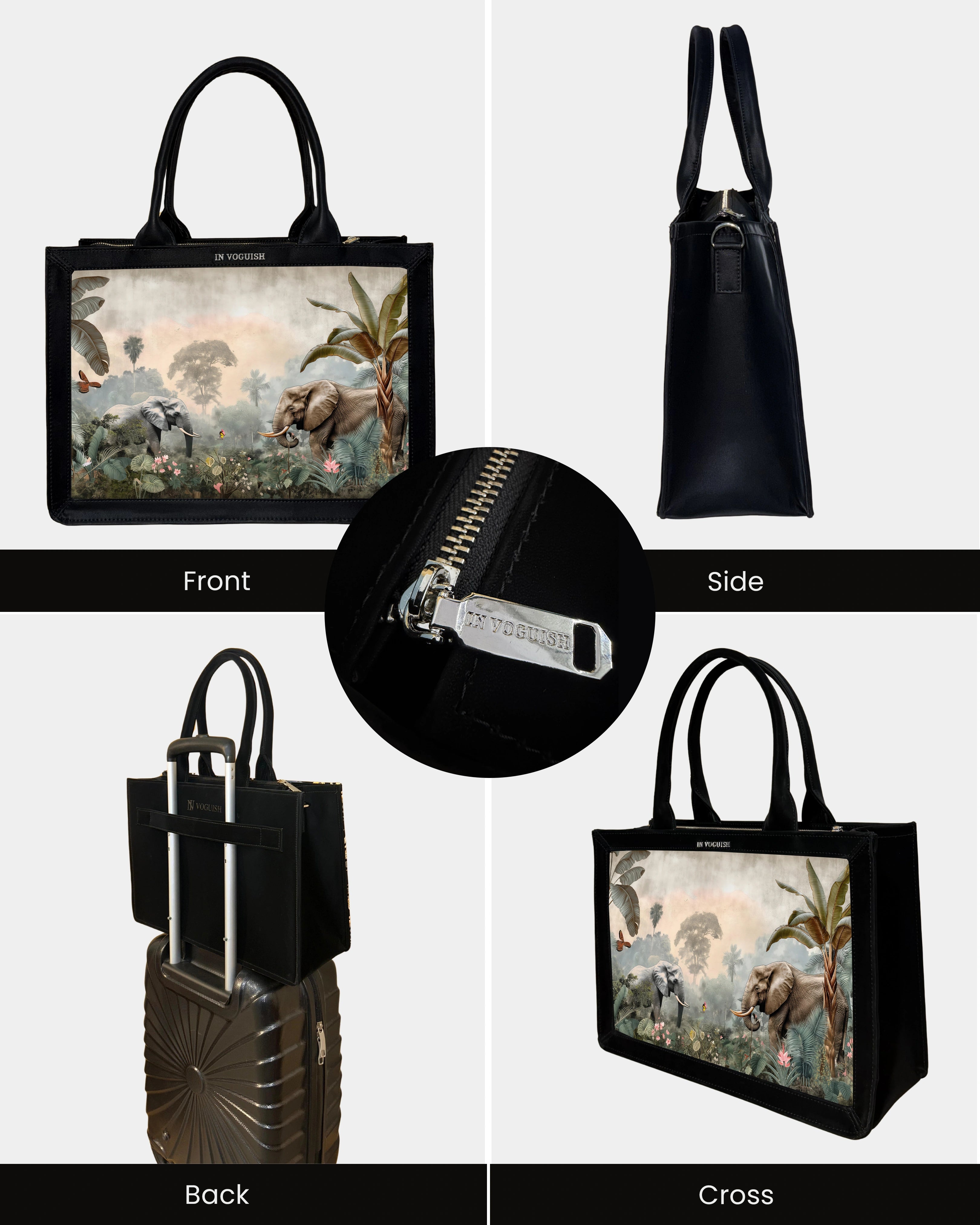 Voguish Wild Safari Luxe Tote Bag