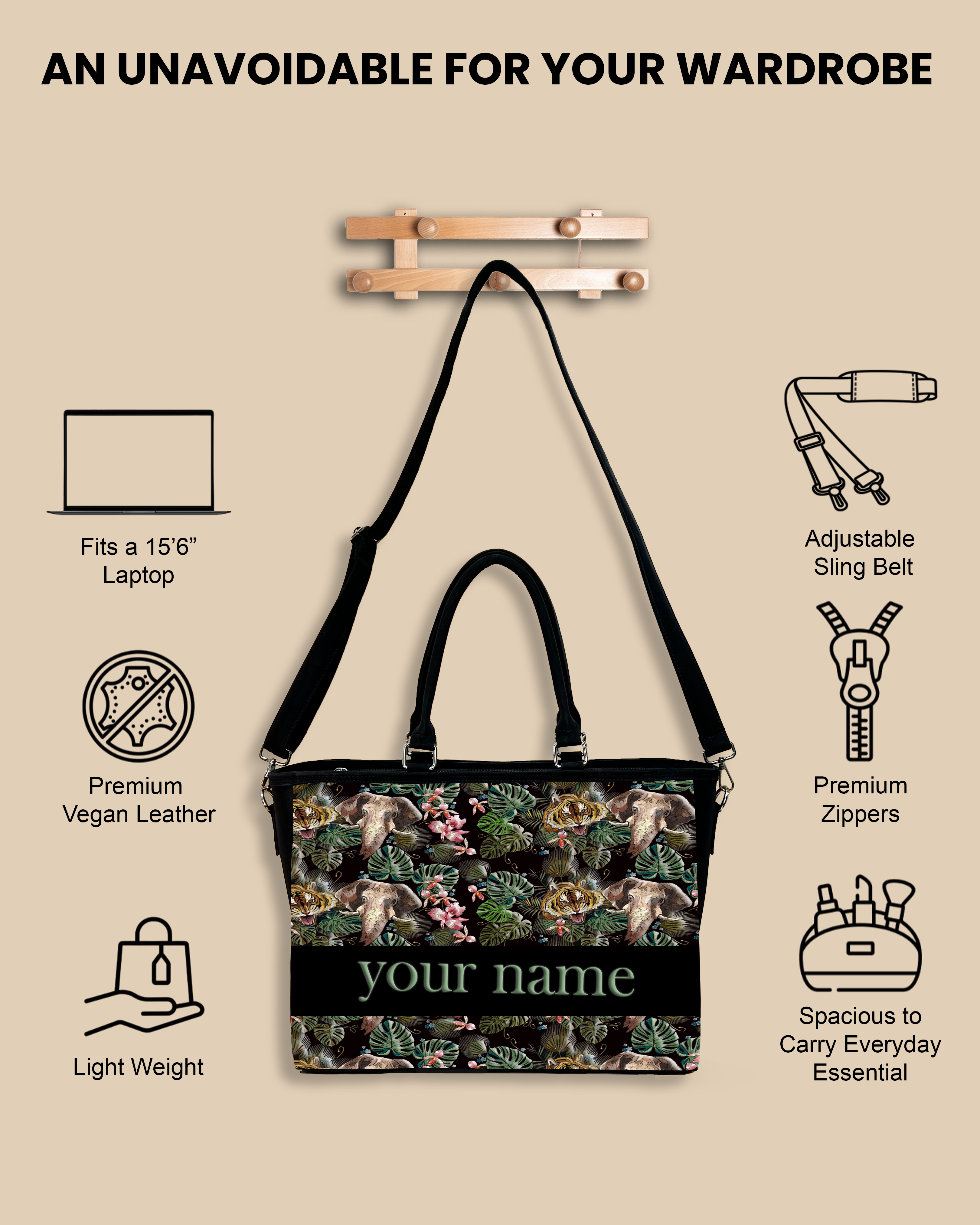 personalized bag tote