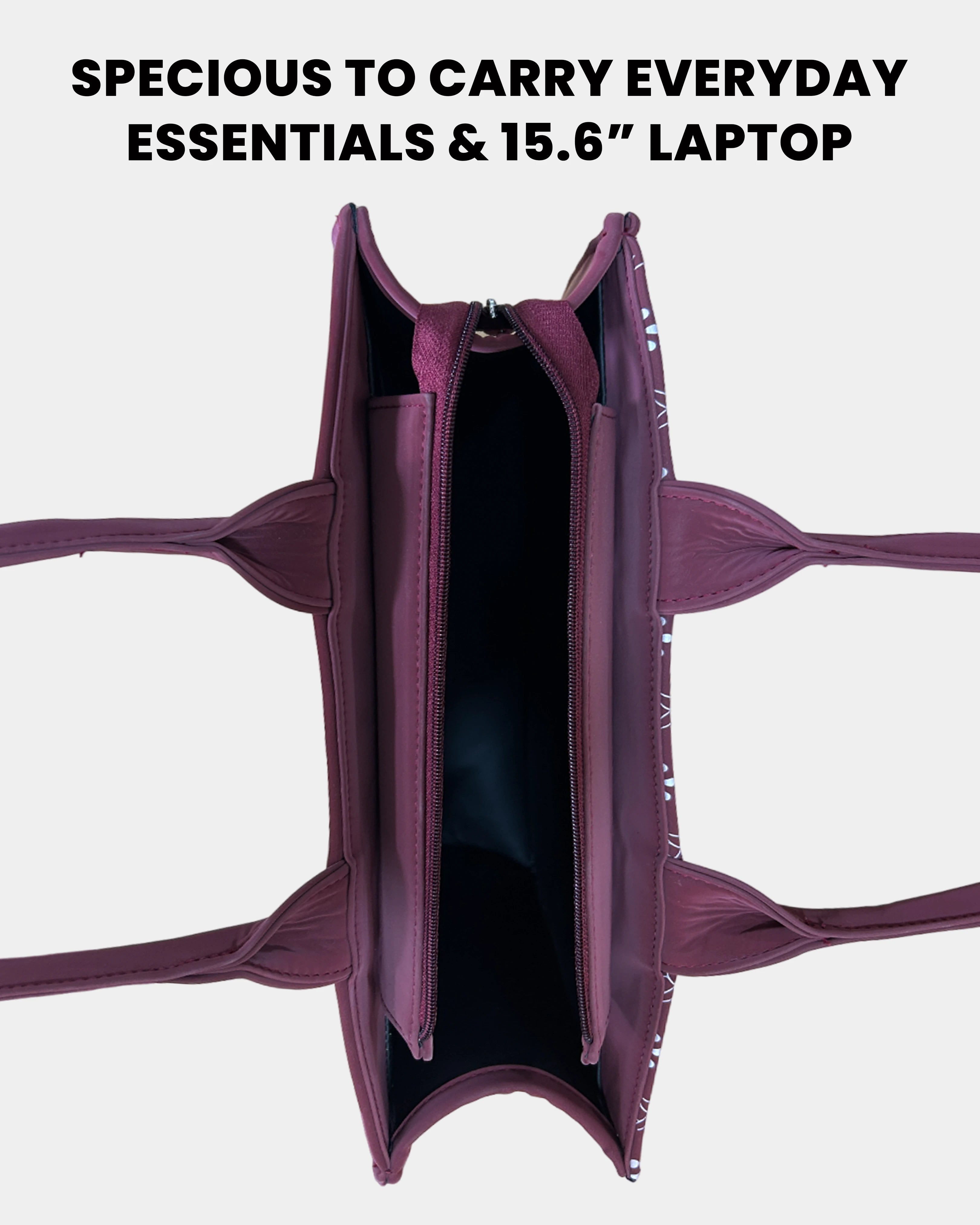 Cultural Wine Elegance Embossed Customized Tote Bag