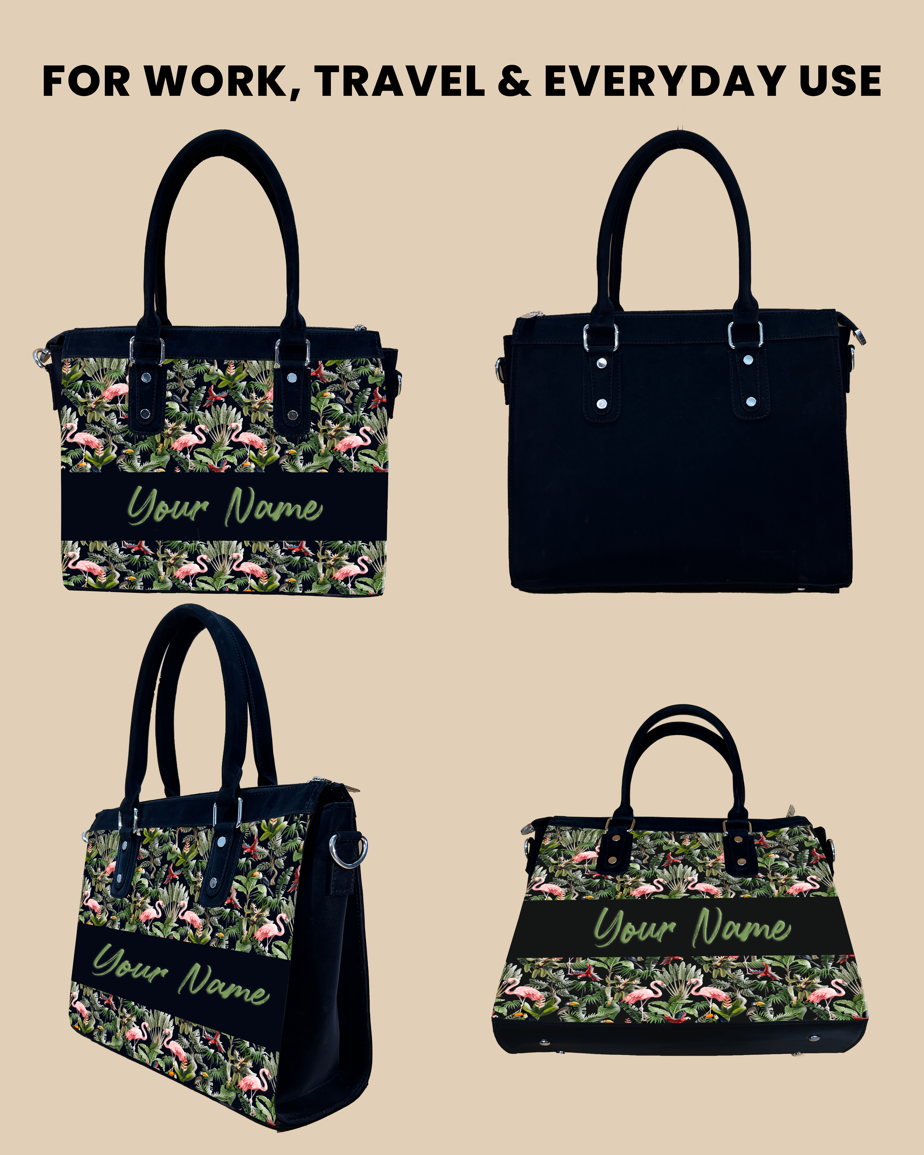 Aurelia Flamingo And Colorful Parrot Designer Sling Bag for Everyday Use