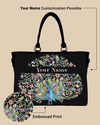 Peacock Oversized Tote