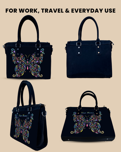 Aurelia colorful butterfly Pattern Designer Sling Bag for Everyday Use