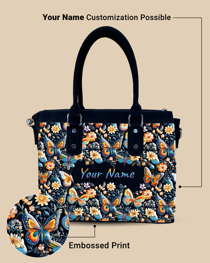 Aurelia Blossom Colorful Butterflies Designer Sling Bag for Everyday Use