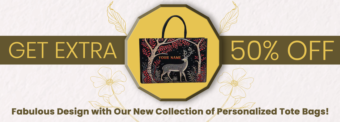 Fabulous Design with Our New Collection of Personalized Tote Bags!