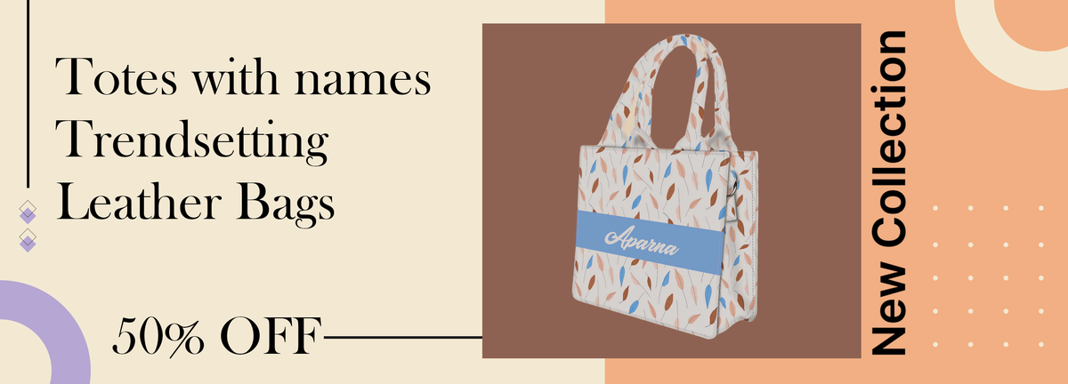 Personalized Tote Bags with Names: Trendsetting Leather Bags ...