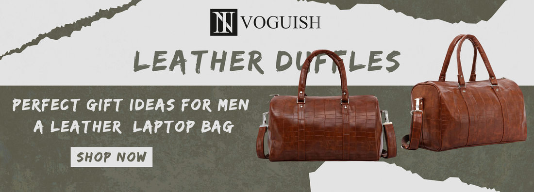 PERFECT GIFT IDEAS FOR MEN: A LEATHER LAPTOP BAG