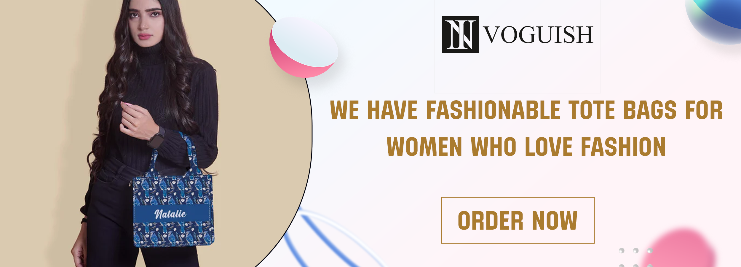 Fashionable Tote Bag