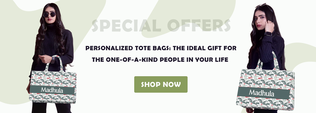 Personalized tote bags: the ideal gift for the one-of-a-kind people in your life.