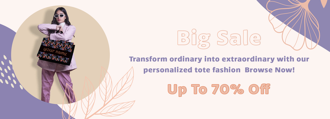 Transform ordinary into extraordinary with our personalized tote fashion - Browse Now!