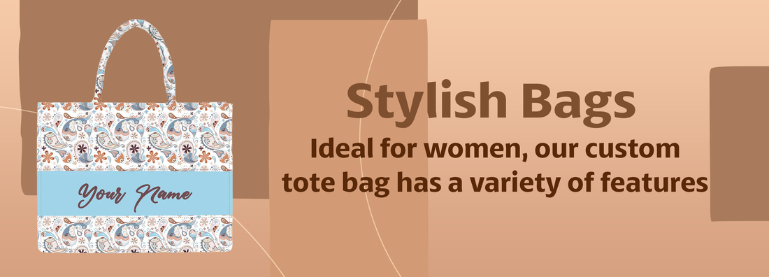 Ideal for women, our custom tote bag has a variety of features