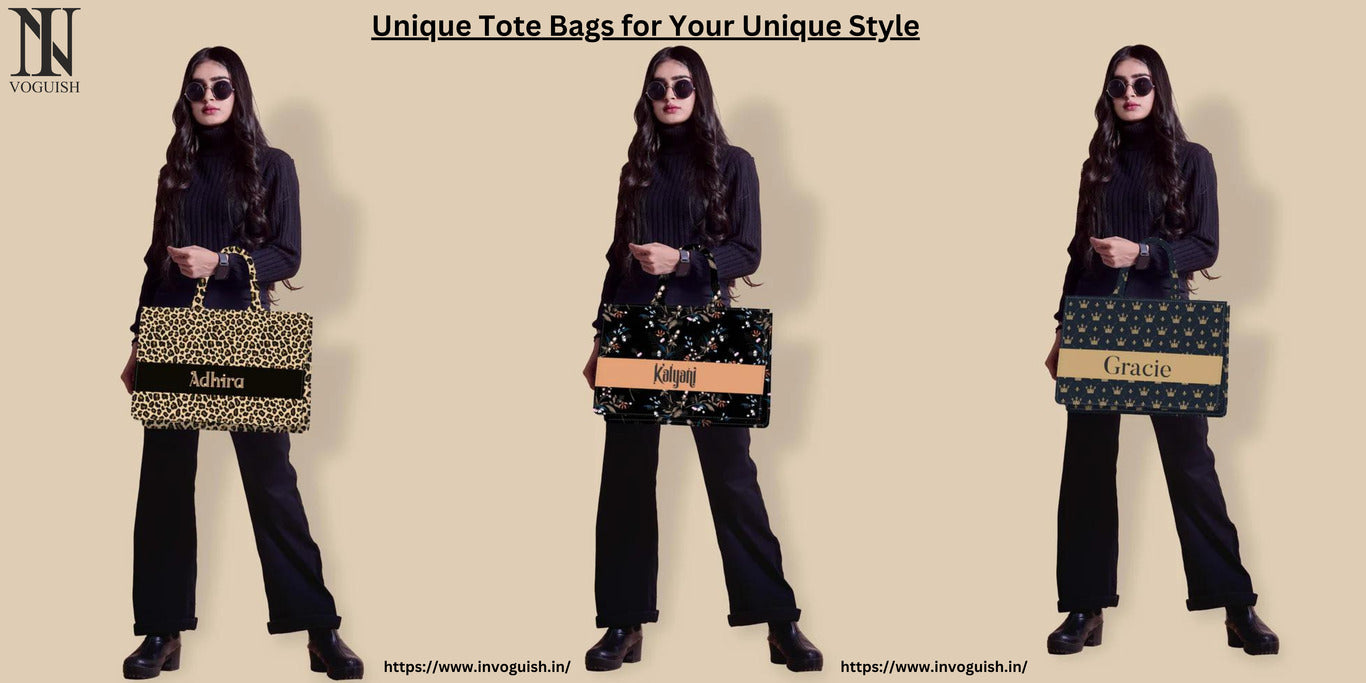 "Fashionable Custom Printed Tote Bags"