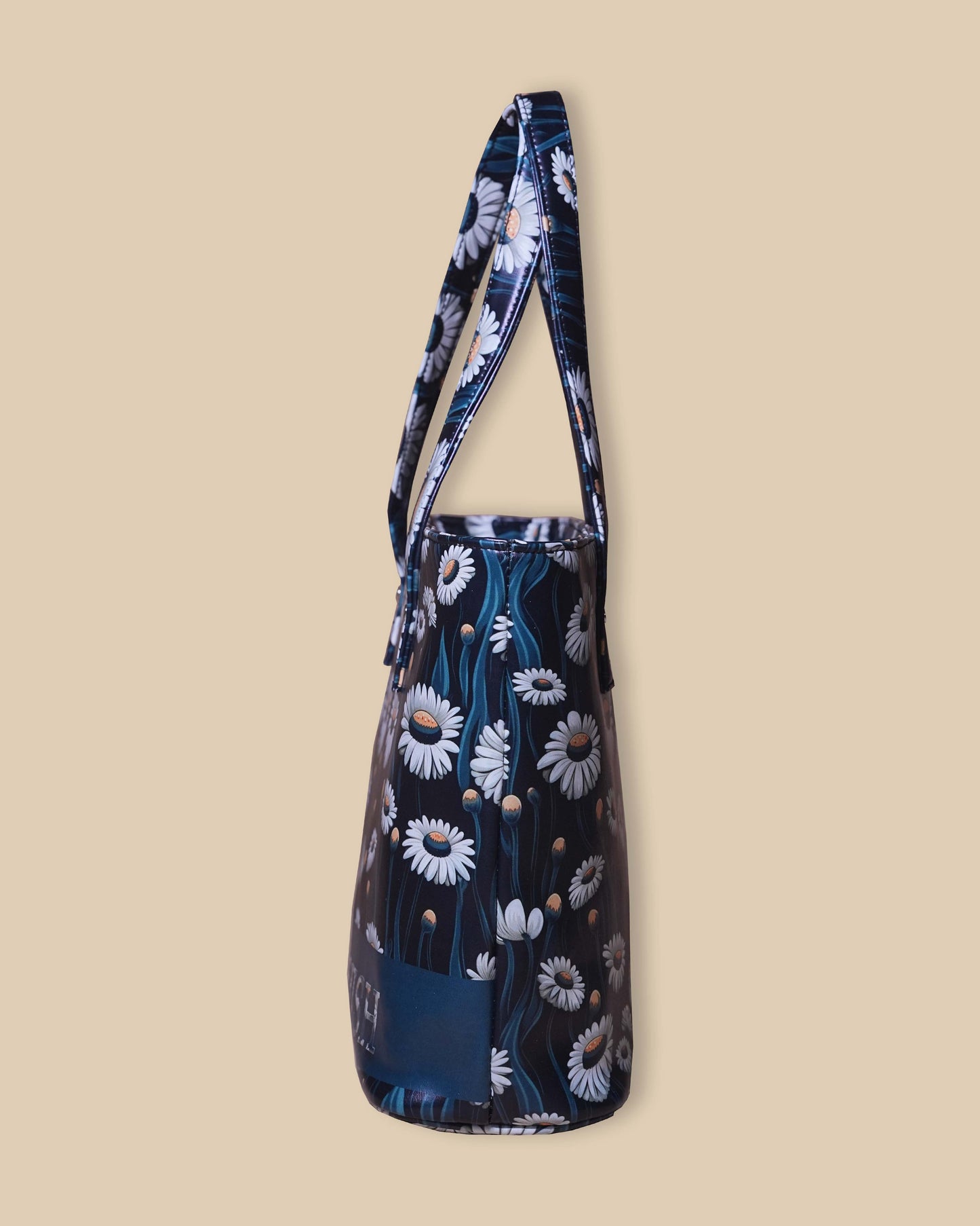 Customized Shoulder Tote Bag with Beautiful Floral design