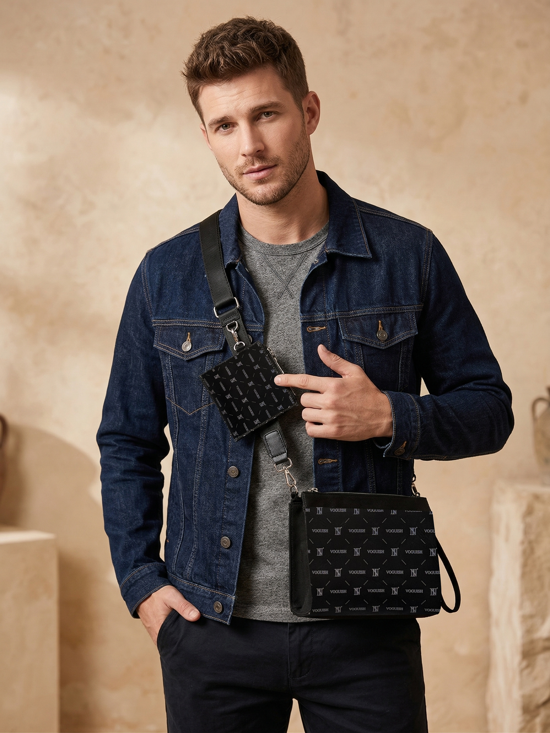 IN VOGUISH Wearable Sling Wallet